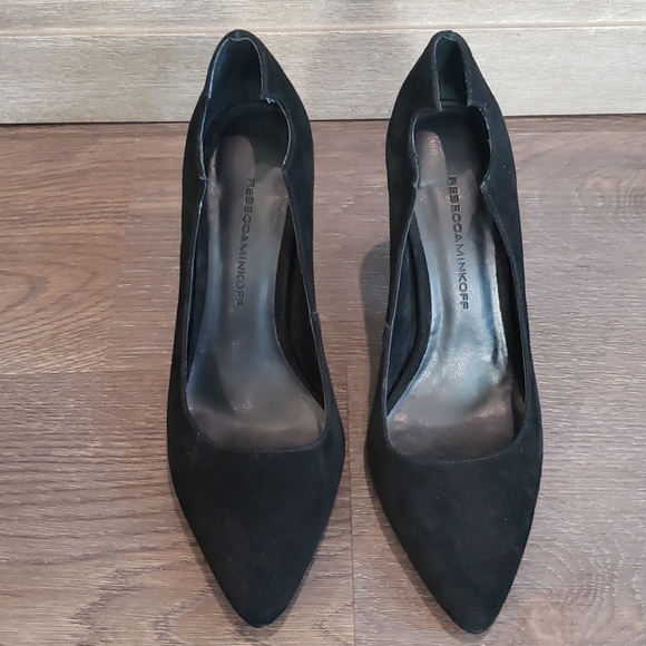 Rebecca Minkoff Hailey Suede Pumps Size 6.5M - Picture 2 of 8
